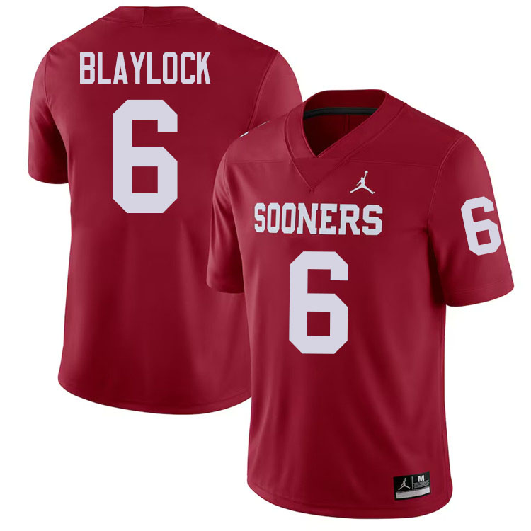 Tory Blaylock Oklahoma Sooners Jersey,Oklahoma Sooners Football Uniforms,Jersey-Crimson